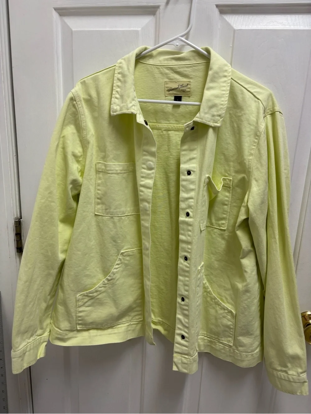Universal Thread Pale Lemon Utility Jacket